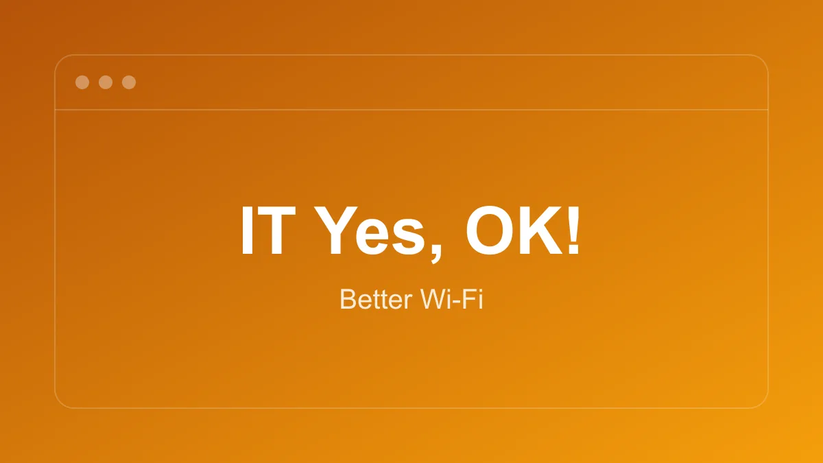 Better Wi-Fi